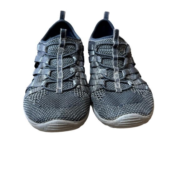 Skechers Women's Reggae Fest-Neap Knit Navy Blue Fisherman Sandal in Size 7.5 - Picture 3 of 9